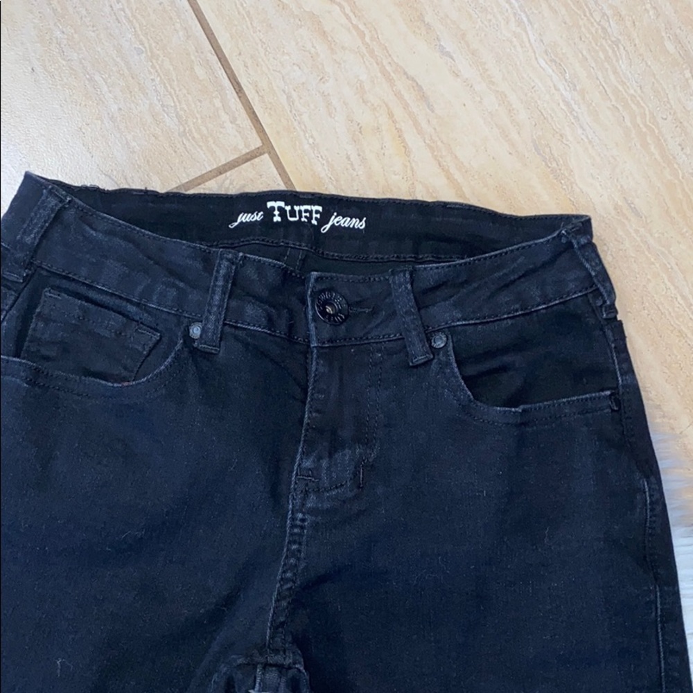Cowgirl Tuff Just Tuff Black Trousers - Picture 5 of 12
